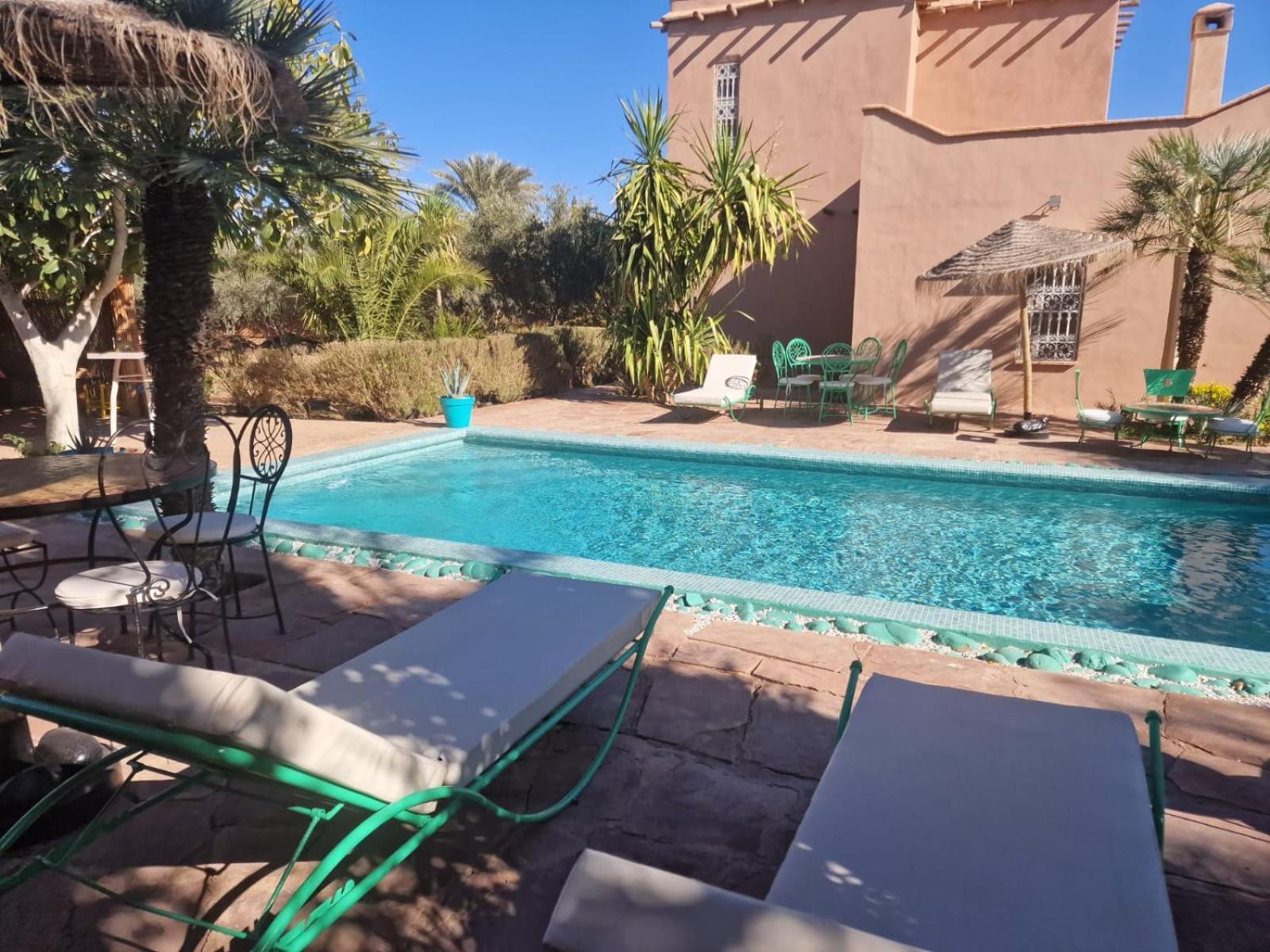Manzal Lahbab, 2Villas 2Bungalows 2Piscines Et Jardins Ouled Jelal Kültér fotó