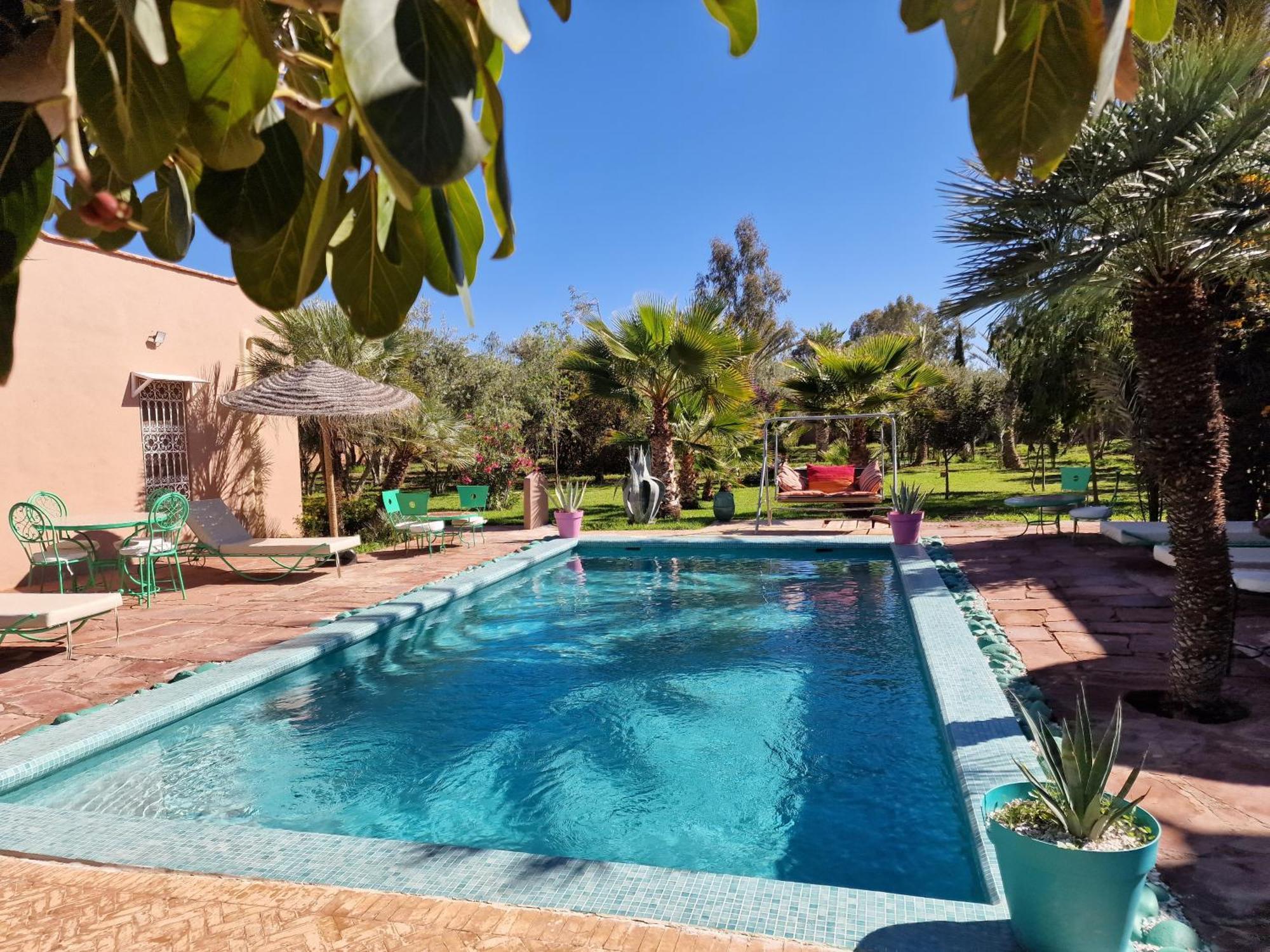 Manzal Lahbab, 2Villas 2Bungalows 2Piscines Et Jardins Ouled Jelal Kültér fotó