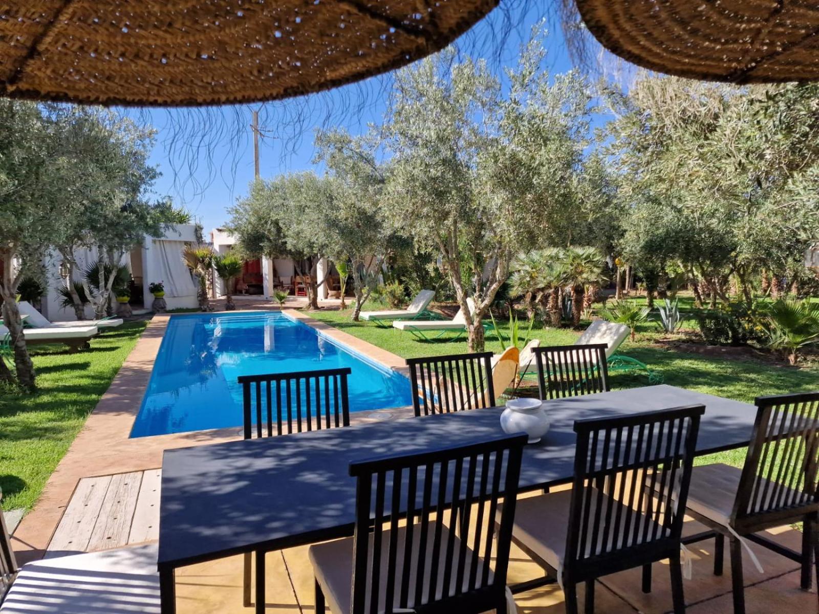 Manzal Lahbab, 2Villas 2Bungalows 2Piscines Et Jardins Ouled Jelal Kültér fotó