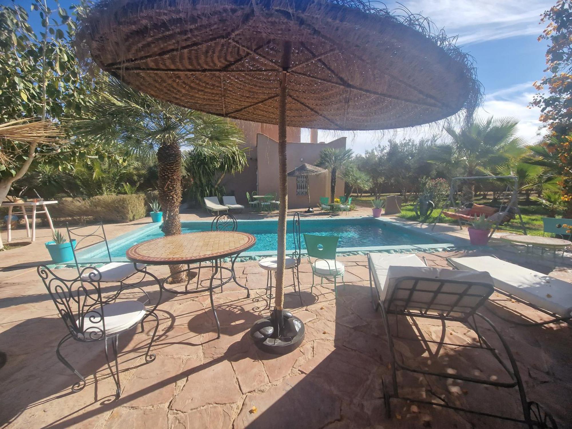 Manzal Lahbab, 2Villas 2Bungalows 2Piscines Et Jardins Ouled Jelal Kültér fotó