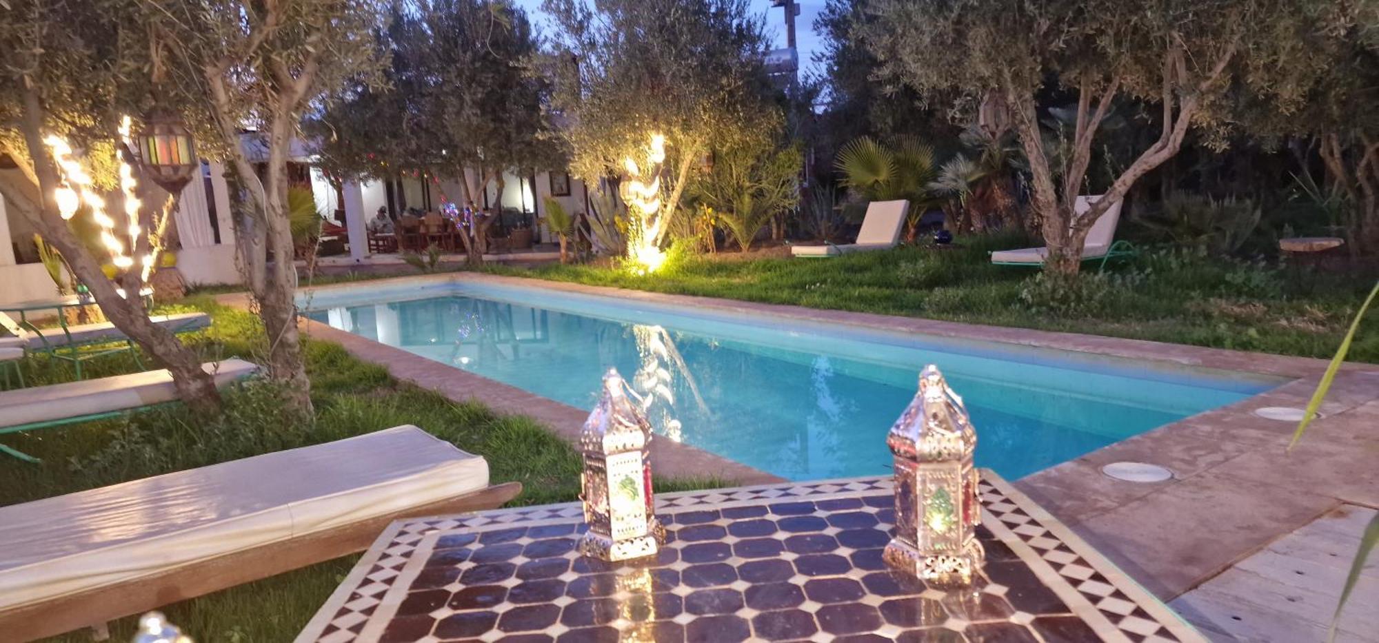 Manzal Lahbab, 2Villas 2Bungalows 2Piscines Et Jardins Ouled Jelal Kültér fotó
