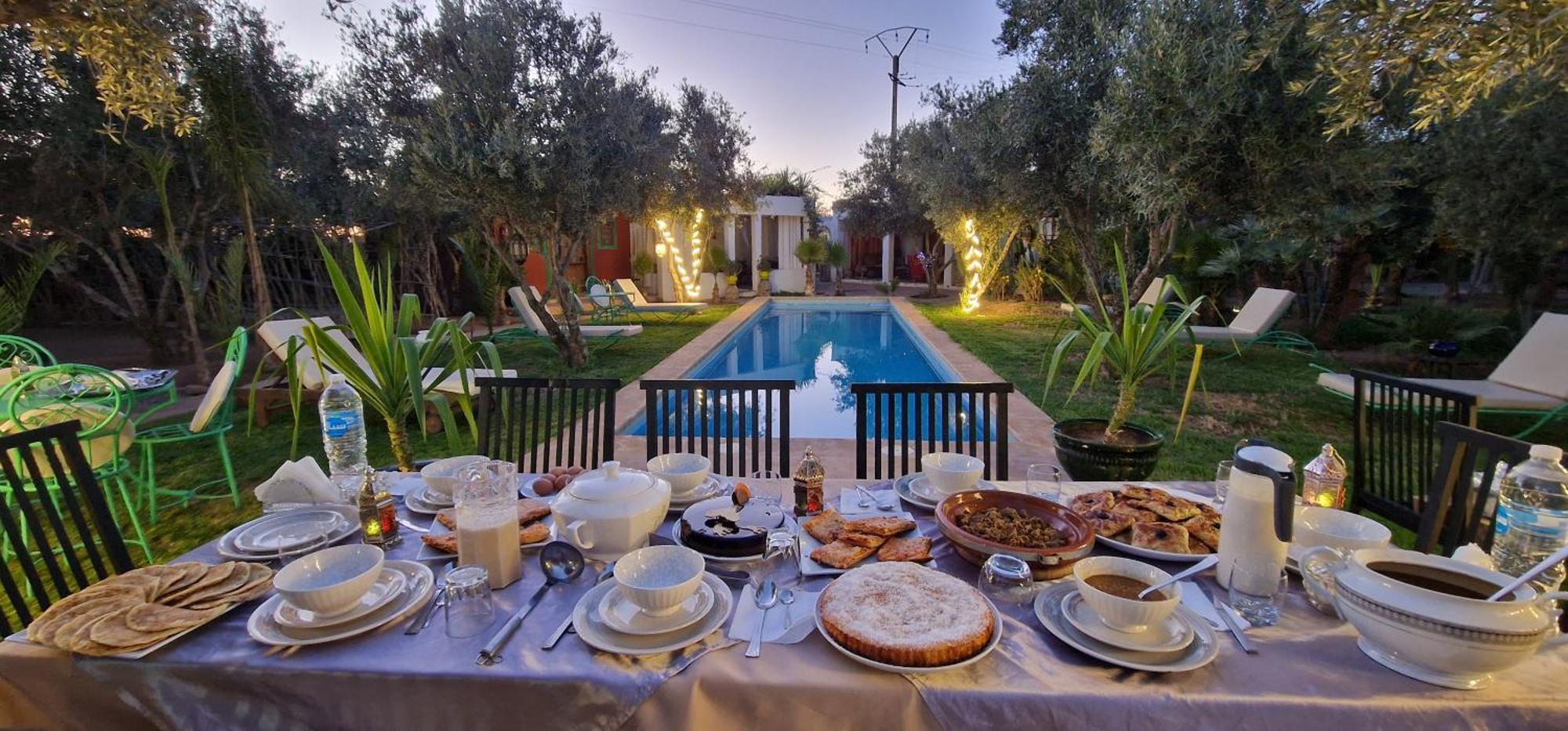 Manzal Lahbab, 2Villas 2Bungalows 2Piscines Et Jardins Ouled Jelal Kültér fotó