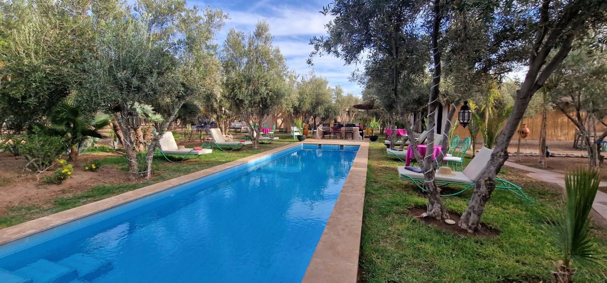 Manzal Lahbab, 2Villas 2Bungalows 2Piscines Et Jardins Ouled Jelal Kültér fotó